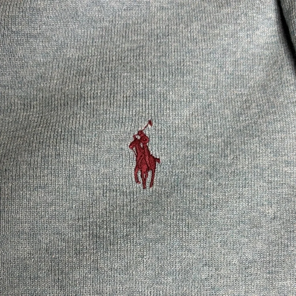 Polo by Ralph Lauren Pima Cotton Men's Teal V-Neck Sweater
